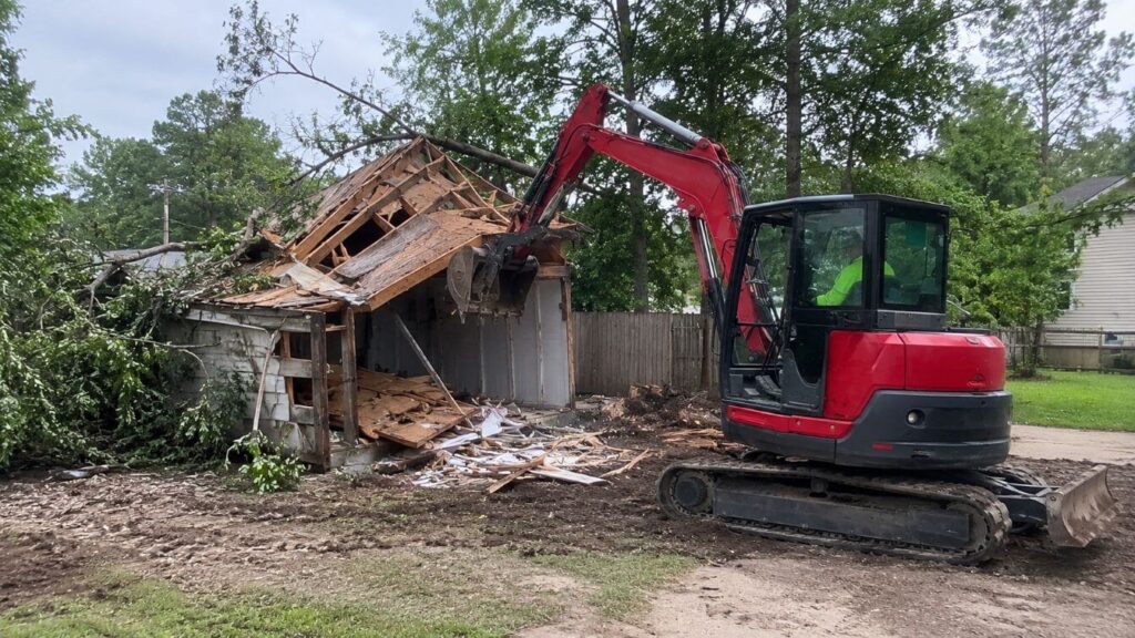 storm-damage-garage-demolition